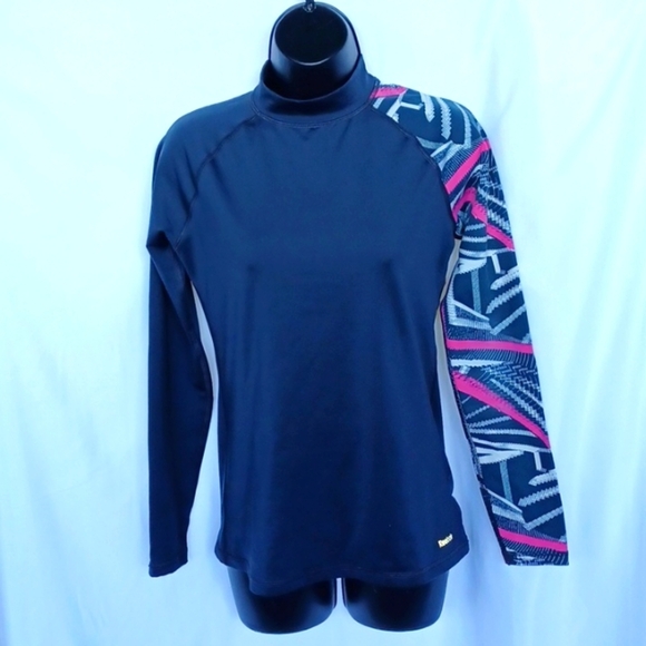 REEBOK thermal mock neck running shirt | M - Picture 1 of 6